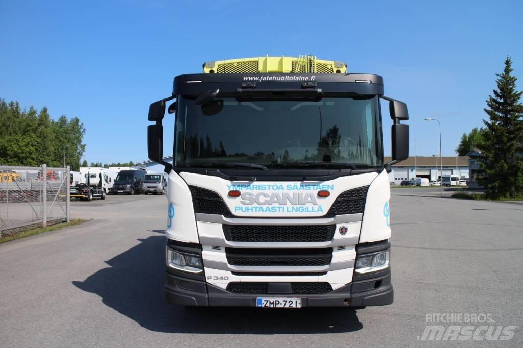 Scania P 340 CNG A Мусоровозы