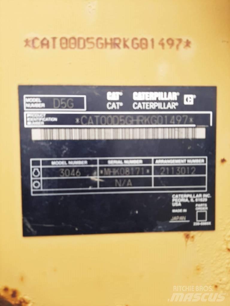 CAT D5GLGP Гусеничные бульдозеры