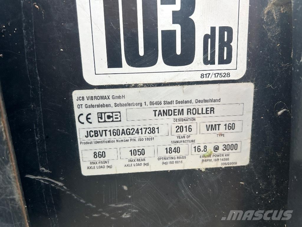 JCB VMT160-80 Катки тротуарные