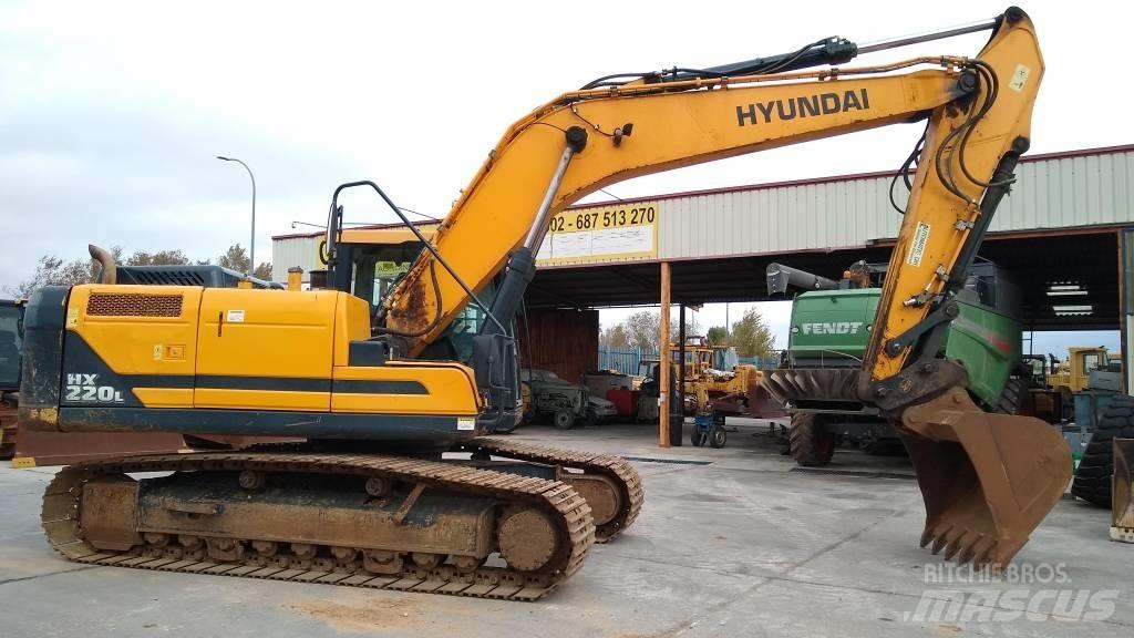 Hyundai HX 220 L Гусеничные экскаваторы