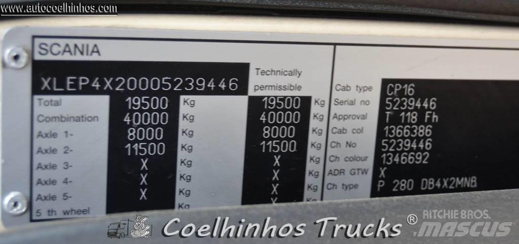 Scania P 280 Шасси с кабиной