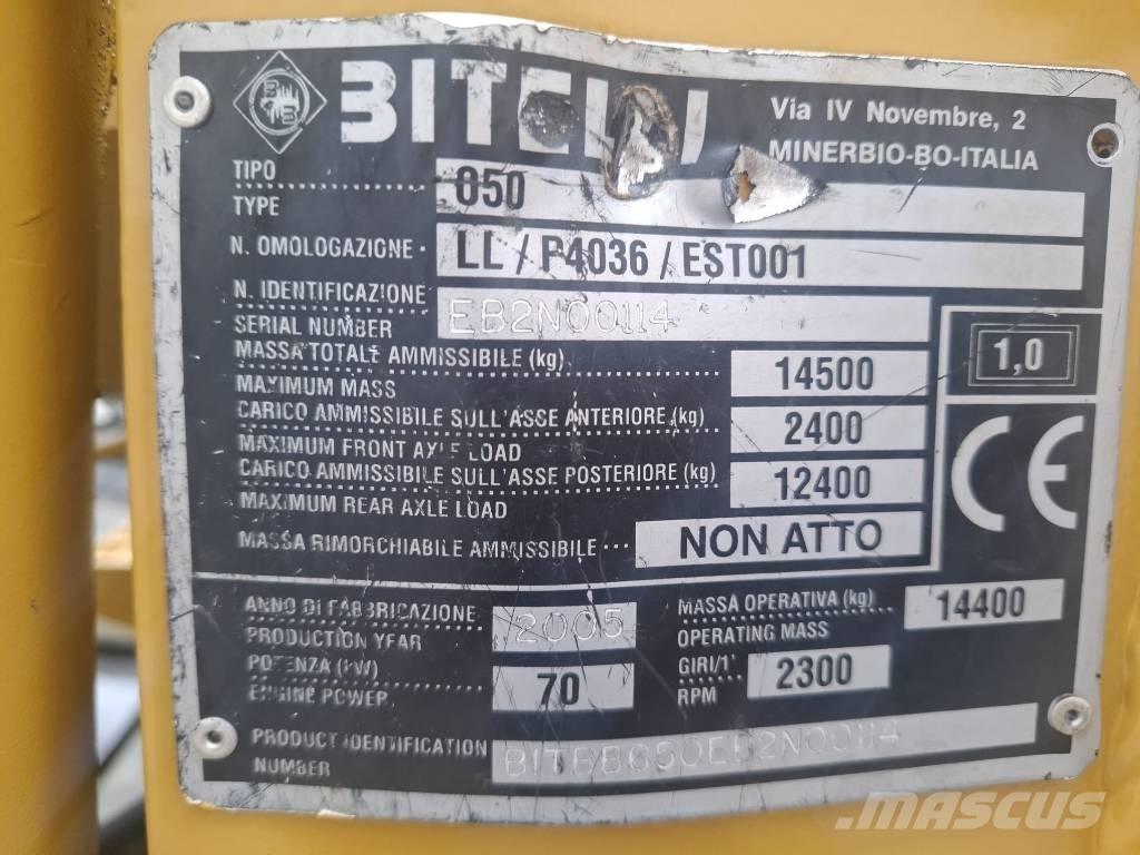 Bitelli BB 650 Асфальтоукладчики