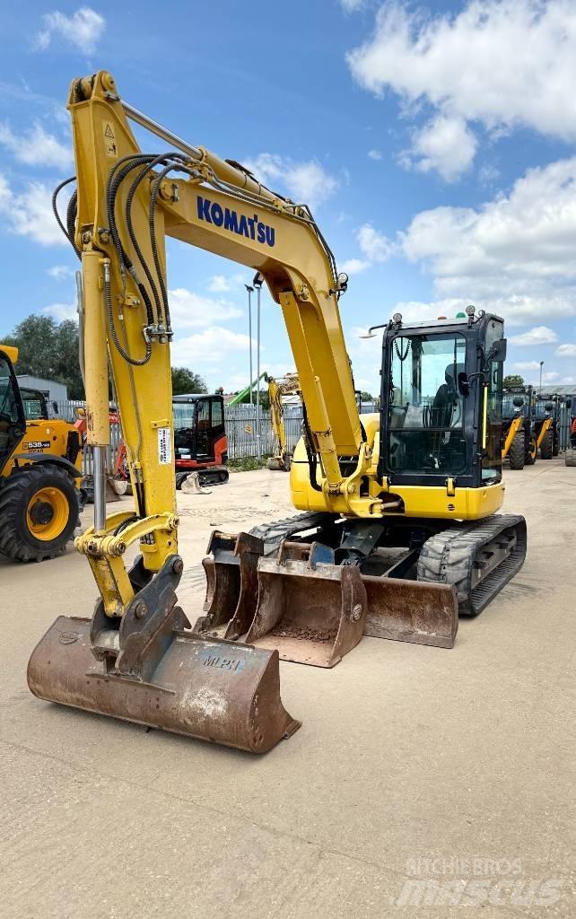 Komatsu PC 80 MR-5 Малые экскаваторы 7т-12т