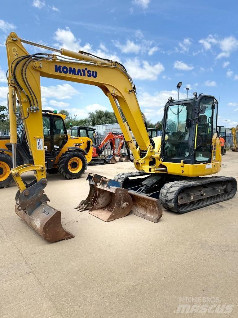 Komatsu PC 80 MR-5 Малые экскаваторы 7т-12т