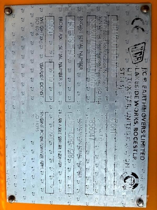 JCB 416 HT Фронтальные погрузчики