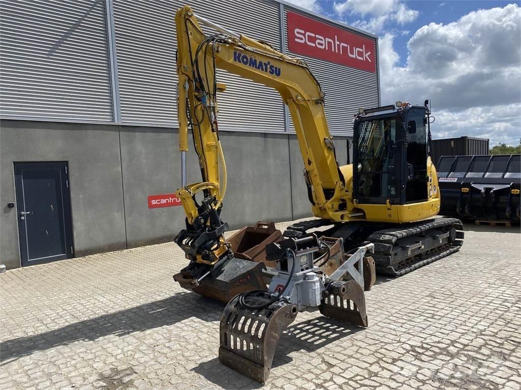 Komatsu PC80MR-5EO Колёсные экскаваторы