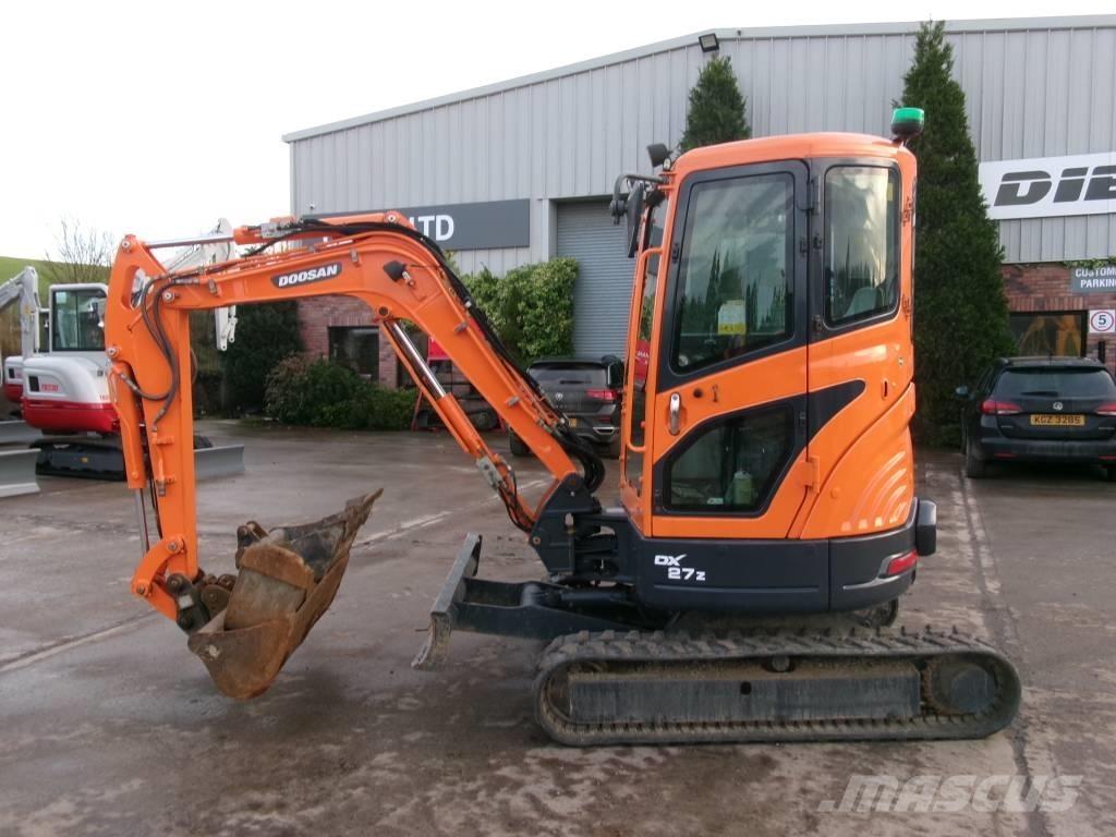 Doosan DX 27 Z Мини-экскаваторы