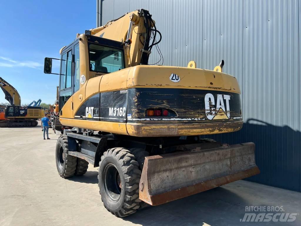 CAT M316C Колёсные экскаваторы