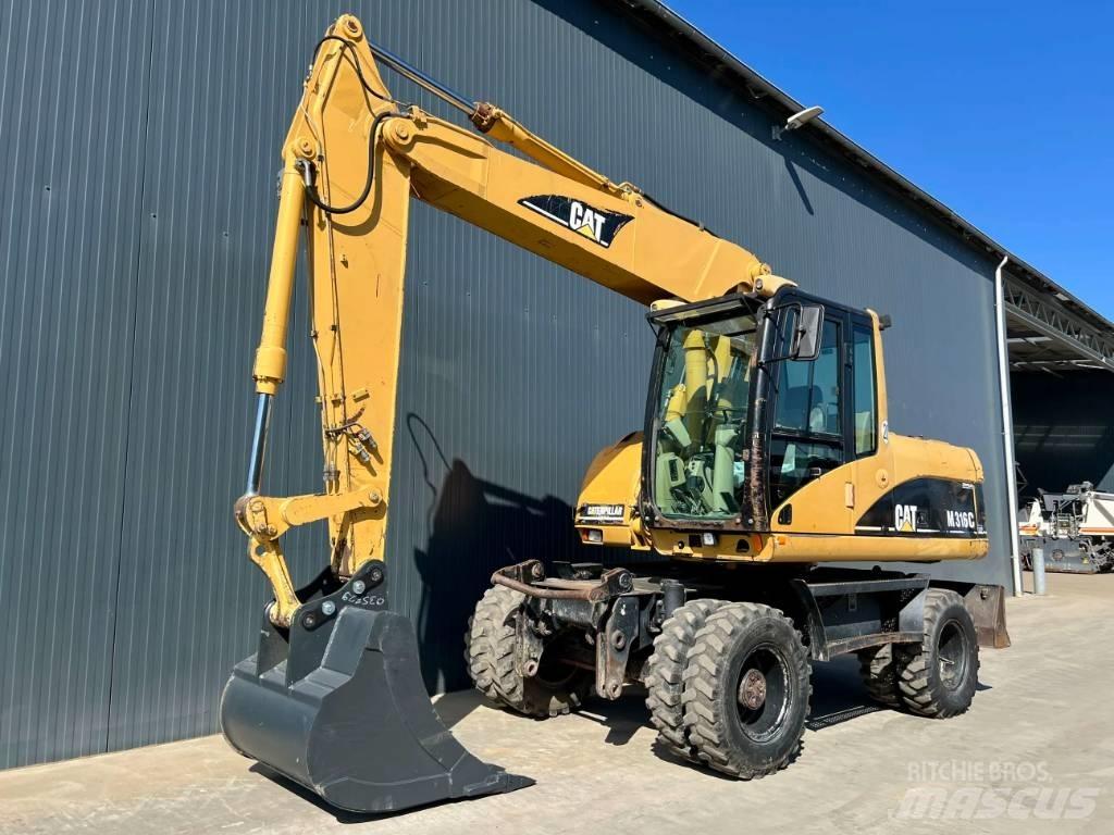 CAT M316C Колёсные экскаваторы
