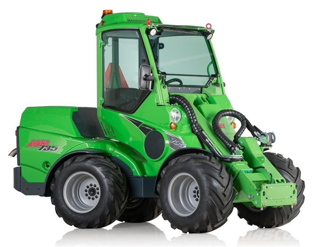 Avant 735 Фронтальные погрузчики