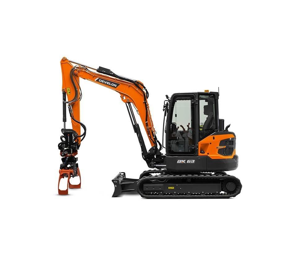 Hyundai DX63-7 Экскаваторы-погрузчики
