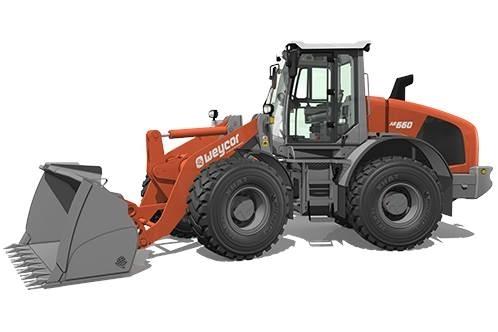 Weycor AR480 Фронтальные погрузчики