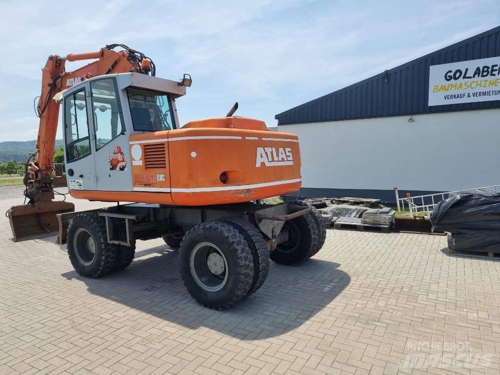 Atlas 1204 Колёсные экскаваторы