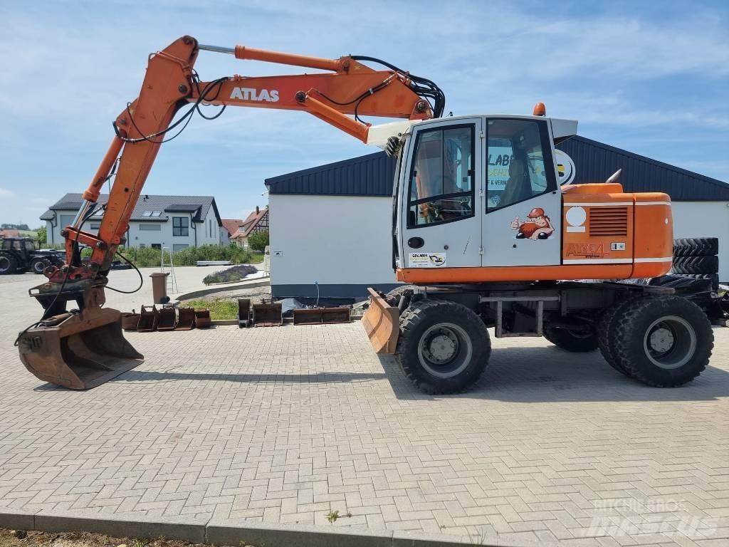 Atlas 1204 Колёсные экскаваторы