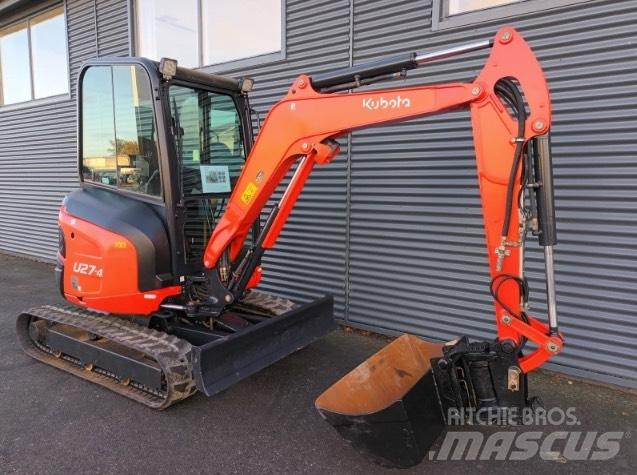 Kubota u27-4 Мини-экскаваторы