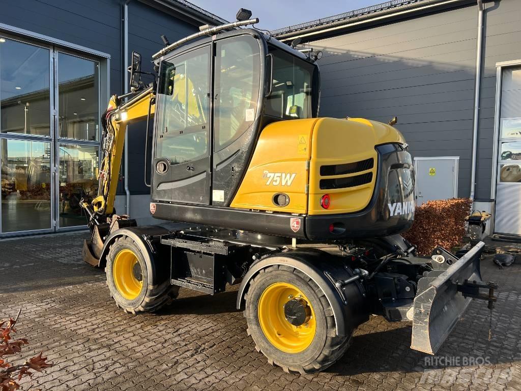 Yanmar B 75 W Колёсные экскаваторы