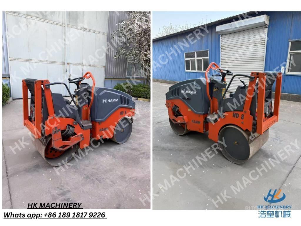 Hamm HD8VV Катки тротуарные