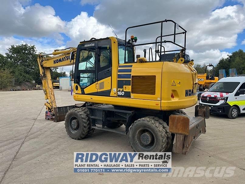 Komatsu PW 160-11 Колёсные экскаваторы