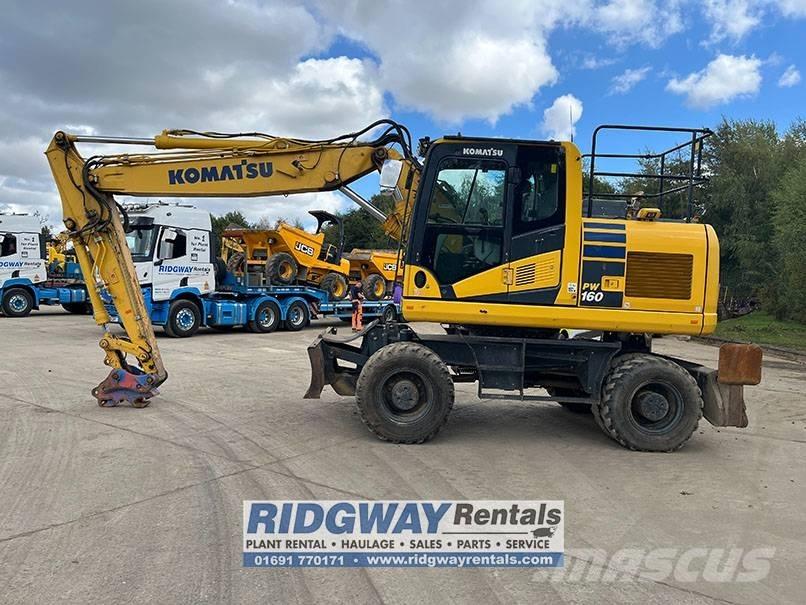 Komatsu PW 160-11 Колёсные экскаваторы