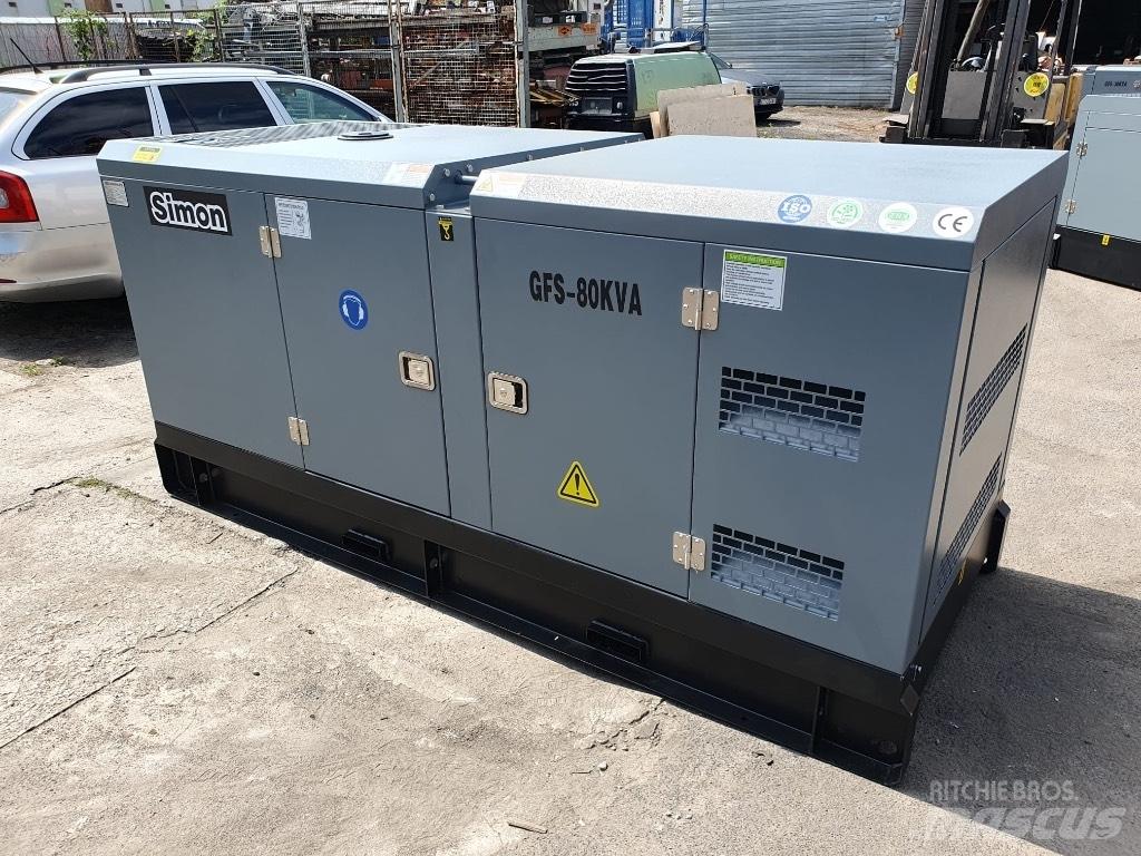 Simon 80KVA Дизельные генераторы