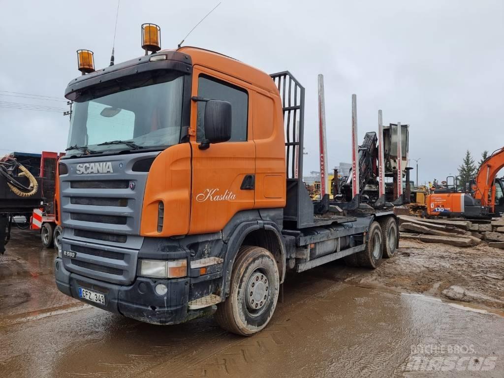 Scania R 580 Лесовозы / Сортиментовозы