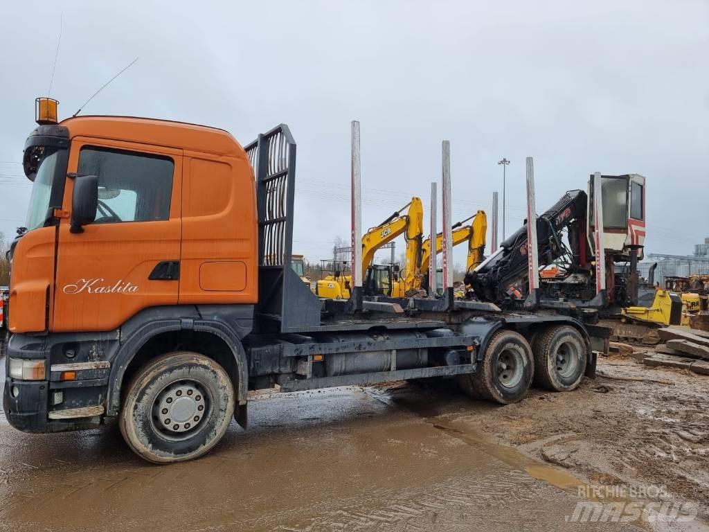 Scania R 580 Лесовозы / Сортиментовозы