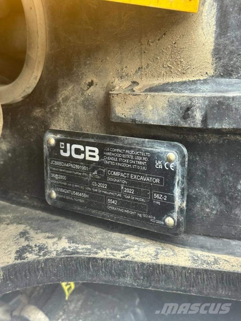 JCB 56 Z-2 Гусеничные экскаваторы