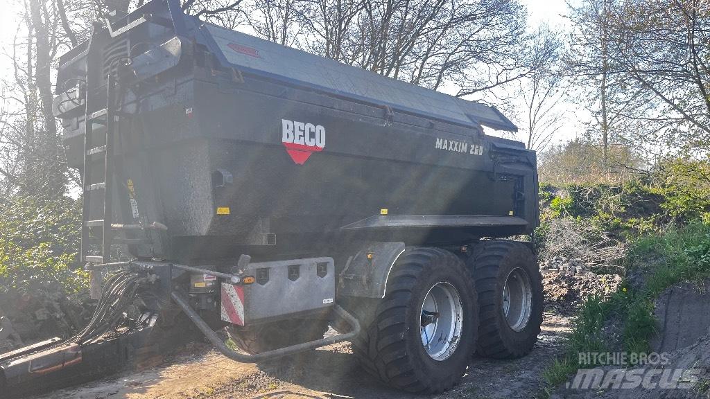 Beco Maxxim 260 Тракторные самосвальные прицепы