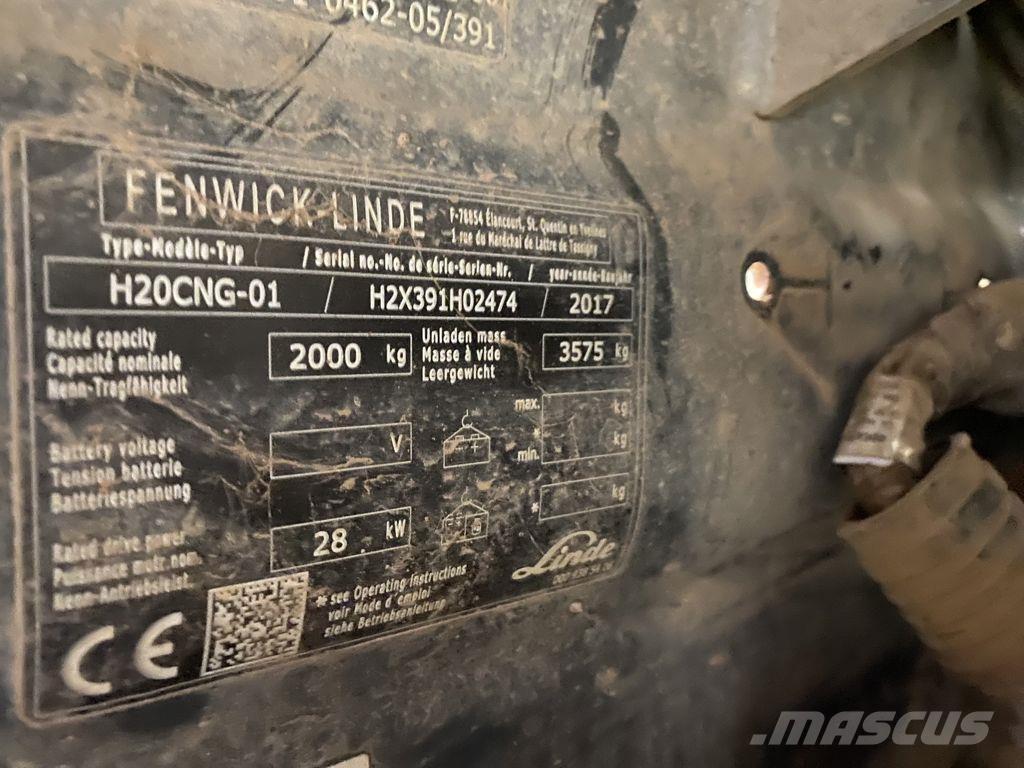 Linde H20T-02 Газовые погрузчики