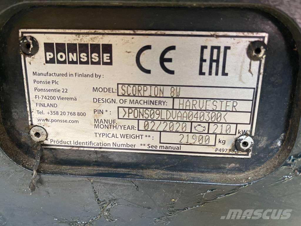 Ponsse Scorpion Харвестеры