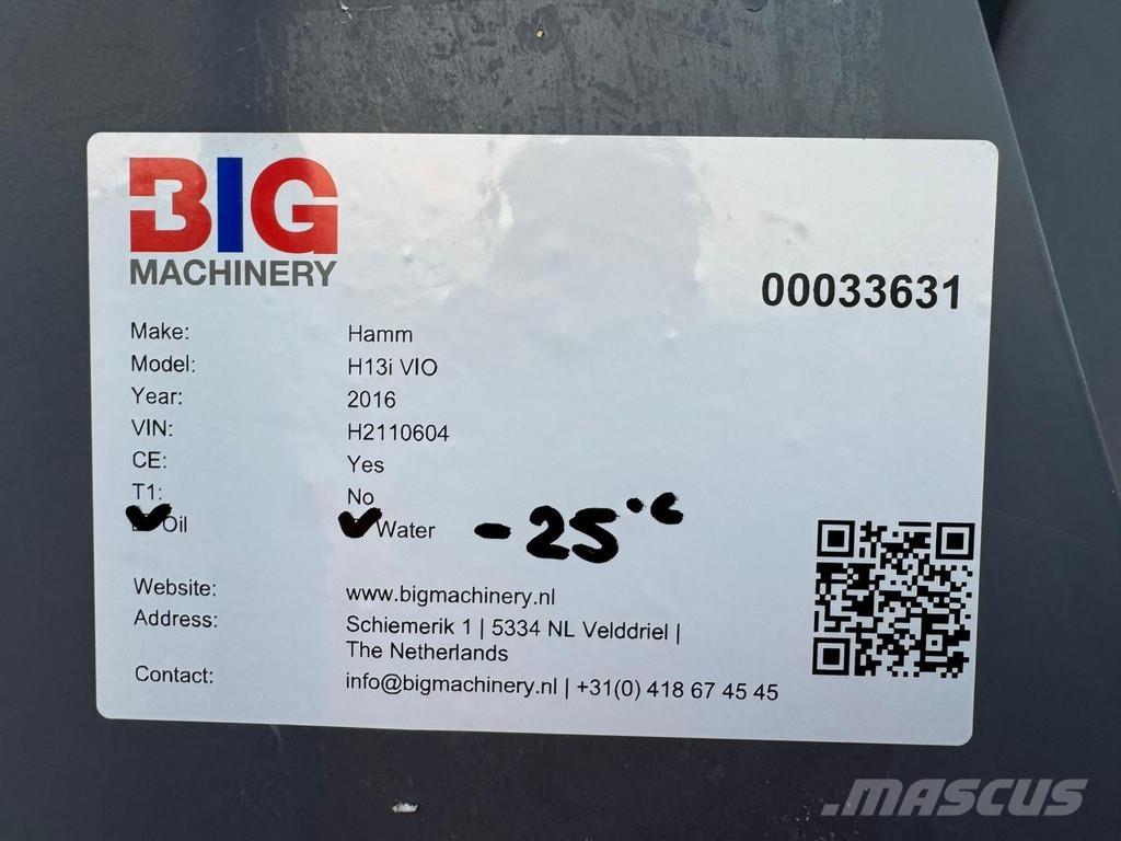 Hamm H13i VIO Грунтовые катки