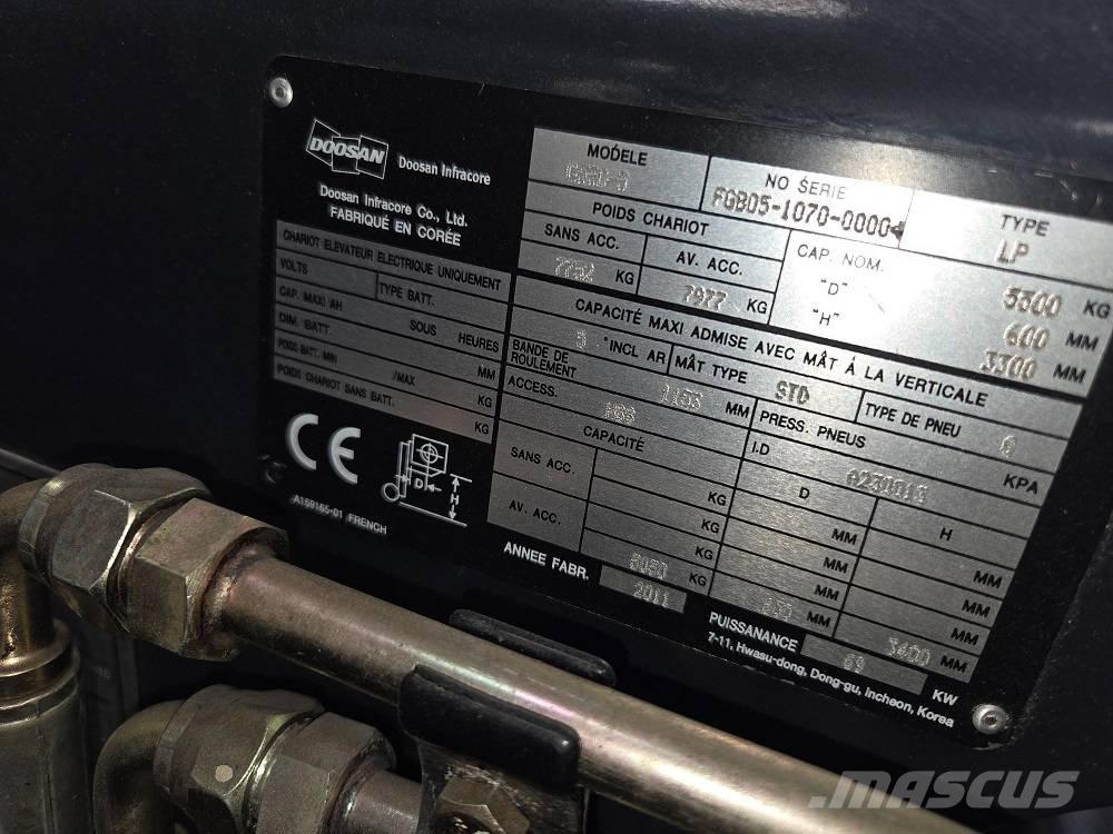 Doosan G 55 C-5 Газовые погрузчики