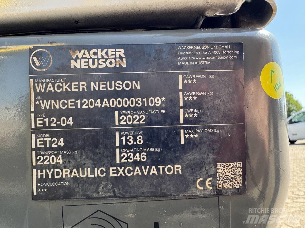 Wacker Neuson ET 24 Мини-экскаваторы