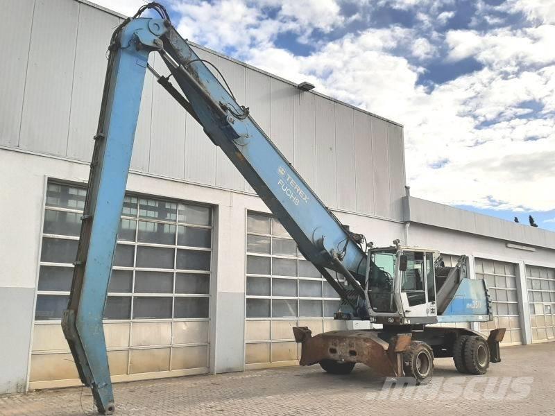 Fuchs MHL 350 D Перегружатели металлолома/промышленные погрузчики