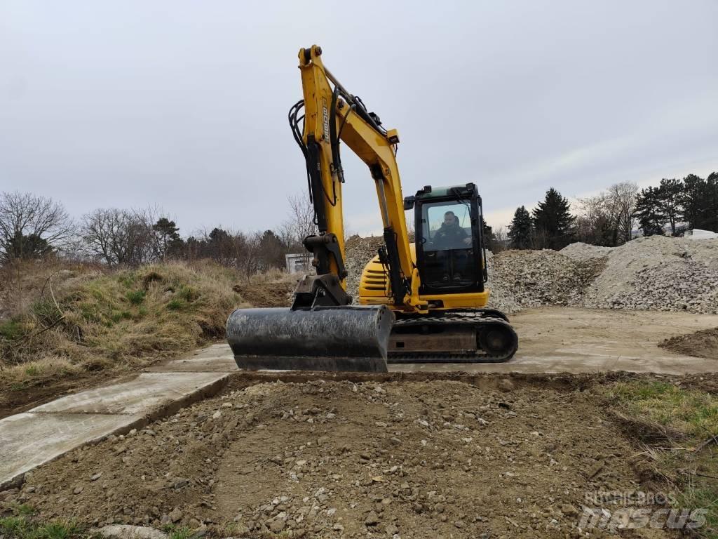 JCB 8085 Малые экскаваторы 7т-12т