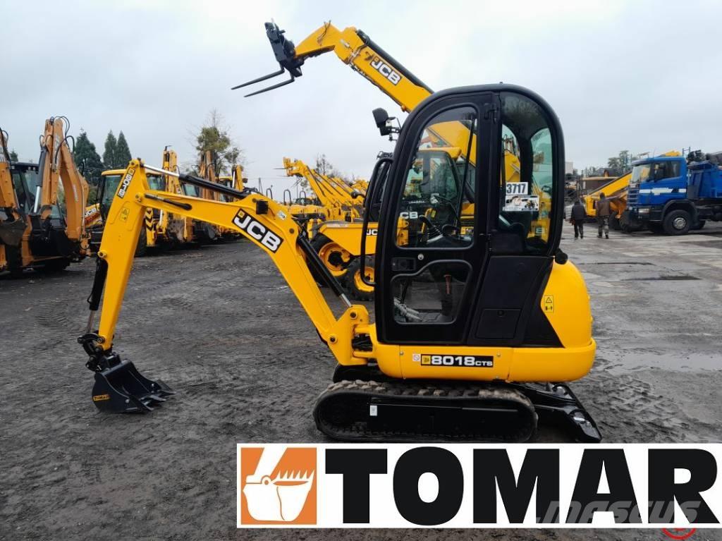 JCB 8018 CTS Мини-экскаваторы