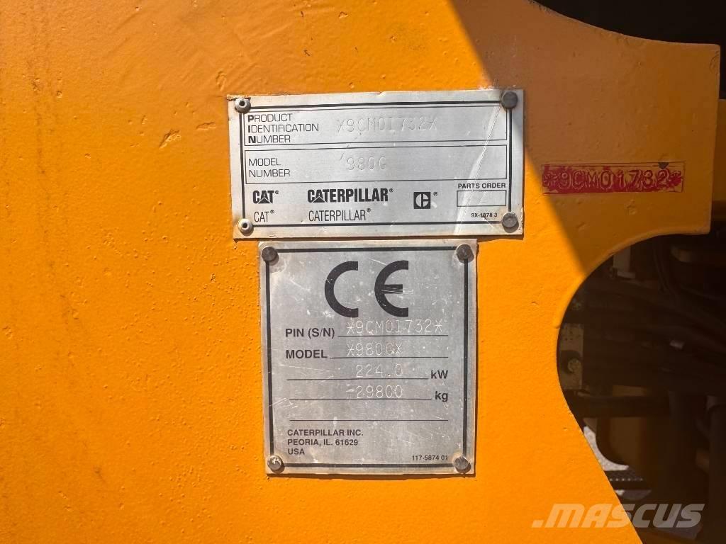 CAT 980 G Фронтальные погрузчики