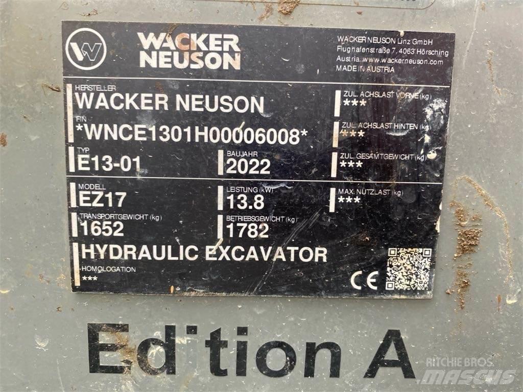 Wacker Neuson EZ17 Гусеничные экскаваторы
