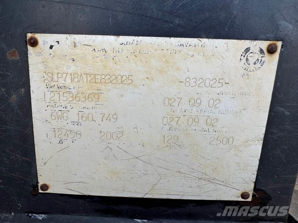 JCB 718 ADT Шарнирно-сочленённые самосвалы