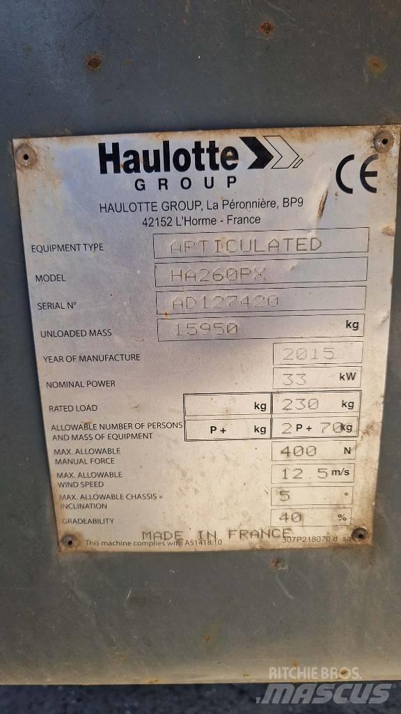 Haulotte HA 260 PX Коленчатые подъемники