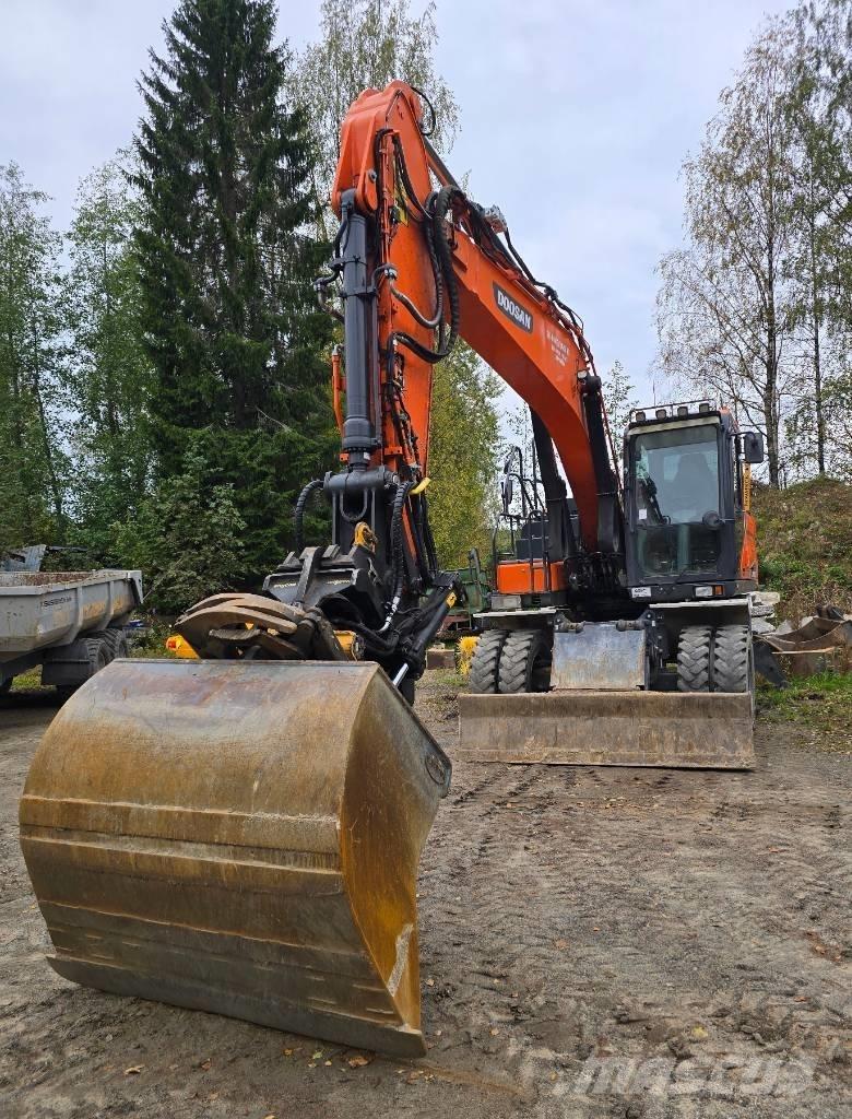 Doosan DX 170 W-5 Колёсные экскаваторы