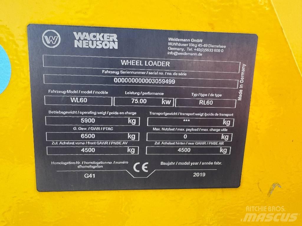Wacker Neuson WL60 Фронтальные погрузчики