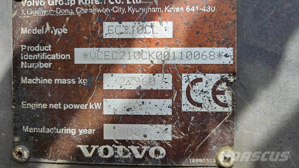 Volvo EC 210 C L Гусеничные экскаваторы