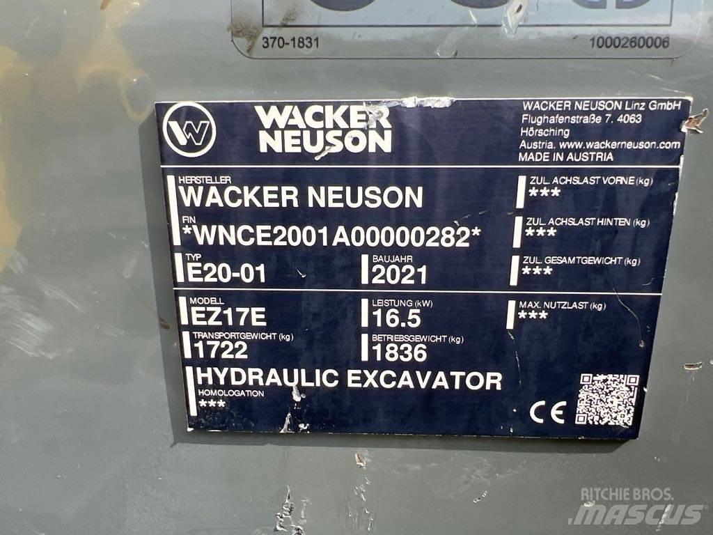 Wacker Neuson EZ17e Гусеничные экскаваторы