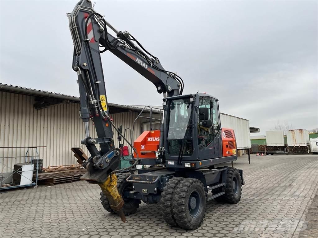 Atlas 140W-BLUE Колёсные экскаваторы