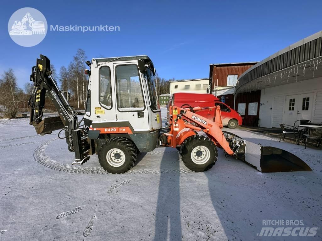 Kubota R 420 Экскаваторы-погрузчики