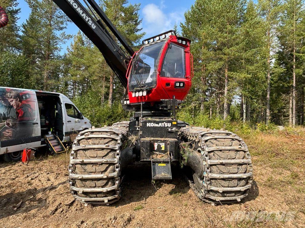 Komatsu 931XC Харвестеры