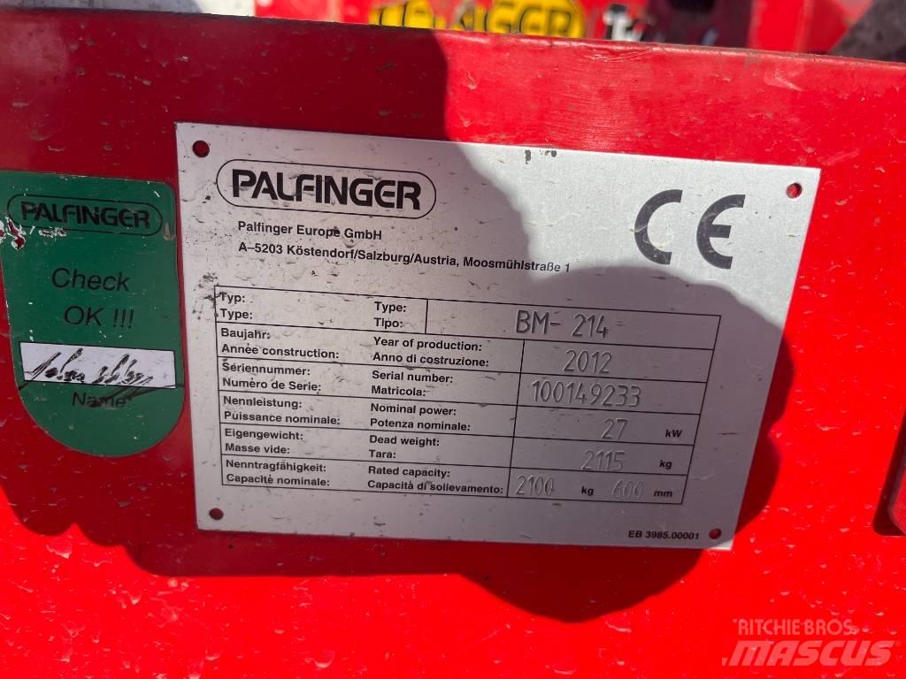 Palfinger BM 214 Прицепные вилочные погрузчики