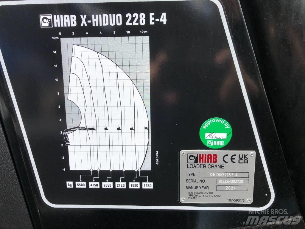 HIAB X-HiDuo 228 E-4 Краны-манипуляторы