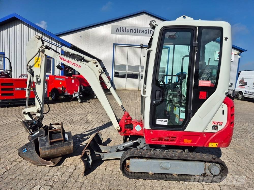 Takeuchi TB 216 Мини-экскаваторы